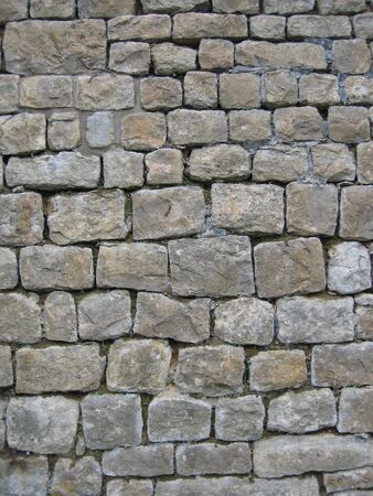 Old Stone Wallの写真素材