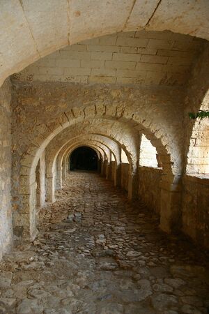 Monestary in Creteの写真素材