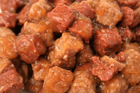 Food for cats and dogs, backgroundの写真素材