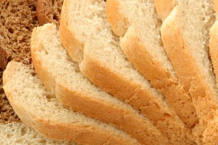 Multicoloured breadの写真素材