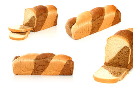 Multicoloured breadの写真素材