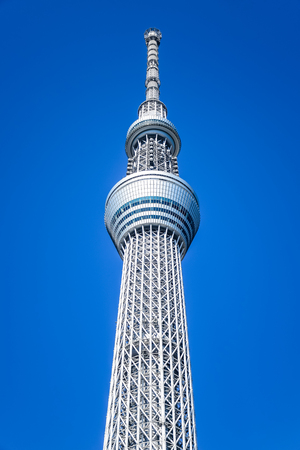 TOKYO, JAPAN - MAY, 2016: Tokyo Skytree, a famous tower and landmark of Tokyoのeditorial素材