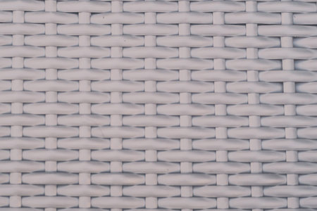 Pattern nature for background of handicraft weave white texture wicker surface  perfect plastic woven basket texture backgroundの写真素材