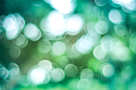 green white mixed blue abstract bokeh backgroundの写真素材