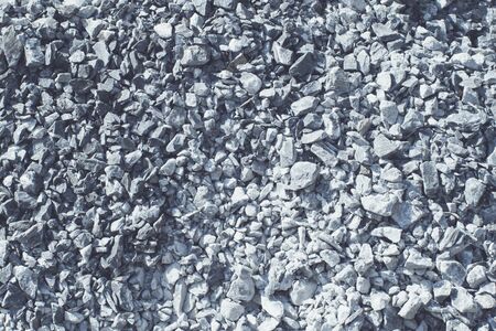 small basalt stones stack backgroundの写真素材