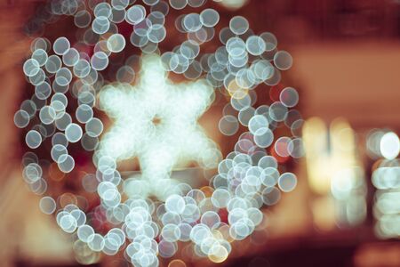 abstract blurry bokeh blue pastel tone colorful . lens flare light image.vintage tone color filter. Blue Tosca Bubble Backgroundの写真素材
