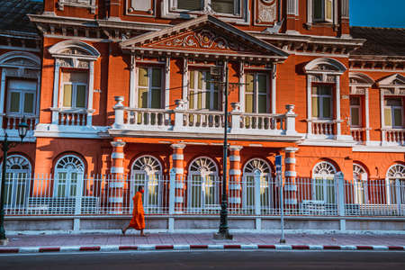 May 2020 Bangkok old town Thailand atmosphere during lock down  in old town Bangkokのeditorial素材