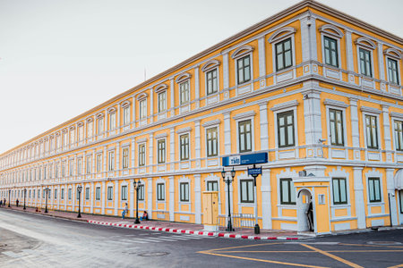 May 2020 Bangkok old town Thailand atmosphere during lock down in old town Bangkok Thai Ministry of Defenseのeditorial素材