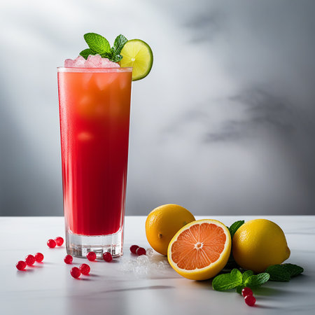 Fruitful Mixology: Vibrant Cocktails and Refreshing Drinks for Every Palateの素材