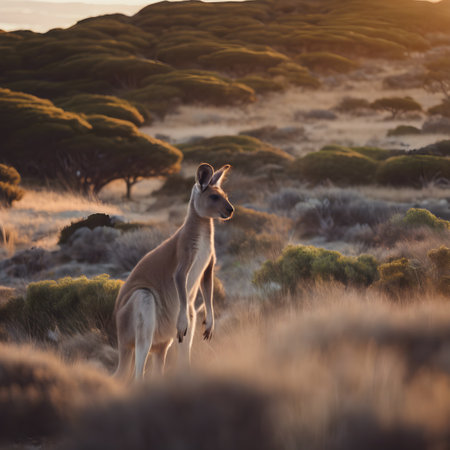 Evening Glow: The Diverse Landscapes of Kangaroo Islandの素材