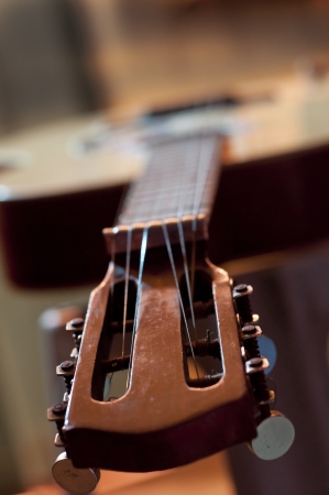 potrait of a guitarの写真素材