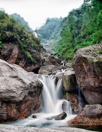 Naga Falls, Sikkimの写真素材