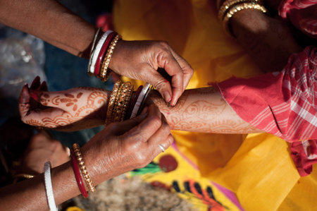 indian wedding ritual                            