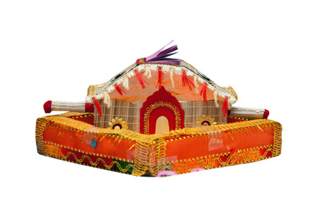 indian wedding palki doliの写真素材