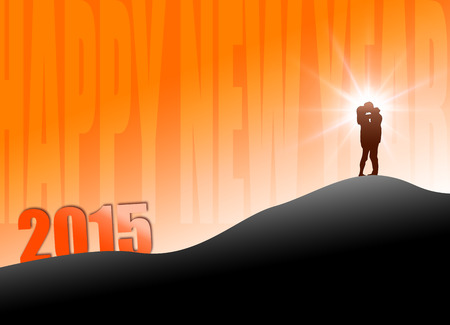 new year 2015の写真素材