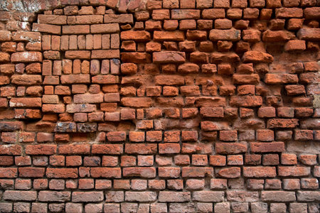 Old vintage brick texture wall
