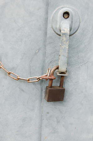 locked gateの写真素材