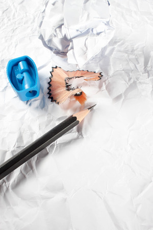 Pencil Eraser and pencil sharpenerの写真素材