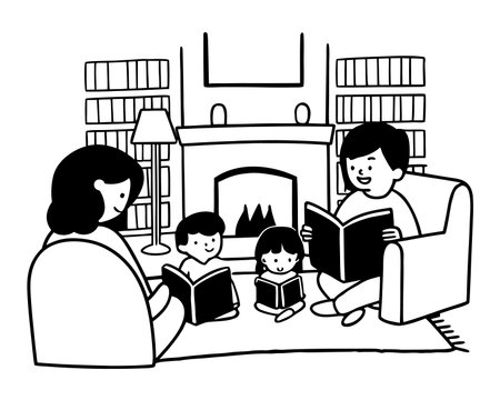 Family design, Family relationship generation lifestyle people and person theme Vector illustrationのイラスト素材