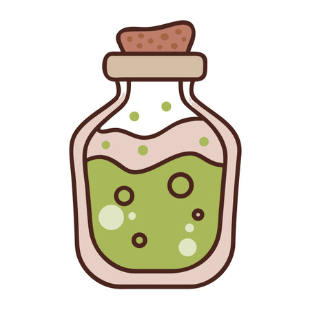 Spa bottle icon. Flat illustration of spa bottle icon for web designのイラスト素材