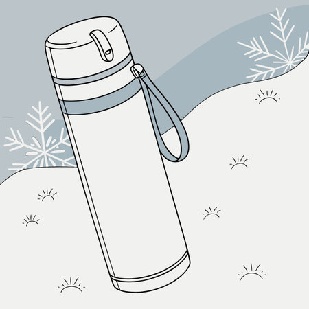 snow design over gray  background vector illustration eps10 graphicのイラスト素材