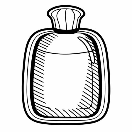 Perfume bottle icon. Outline illustration of perfume bottle vector icon for webのイラスト素材