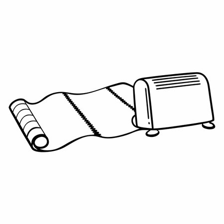 Towel icon. Outline illustration of towel vector icon for webのイラスト素材