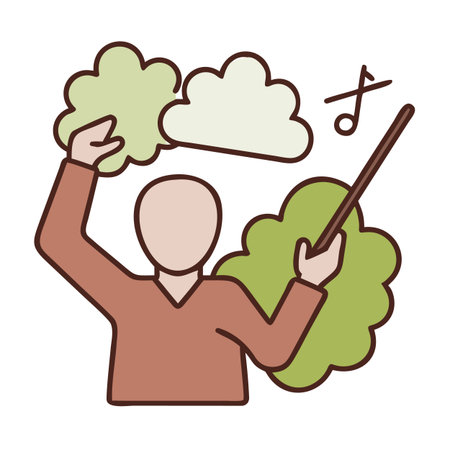 musician avatar character icon vector illustration design  isolated on white backgroundのイラスト素材