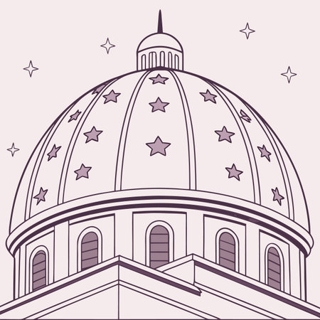 Capitol building in Washington DC USA vector illustration graphic design vector illustration graphic designのイラスト素材