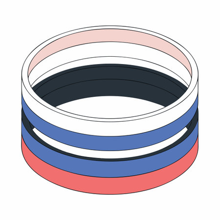 Ring icon. Isometric 3d illustration of ring vector icon for webのイラスト素材