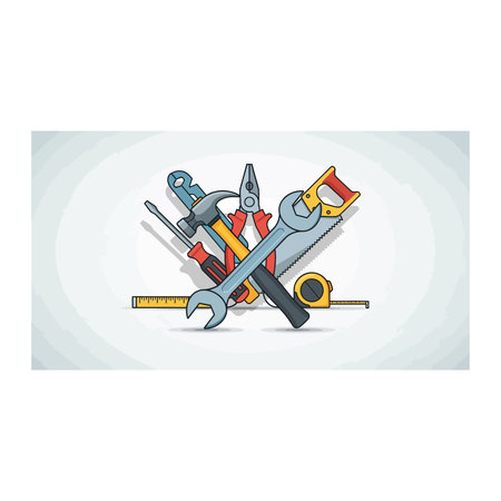construction tools isolated icon vector illustration designicon vector illustration graphic design