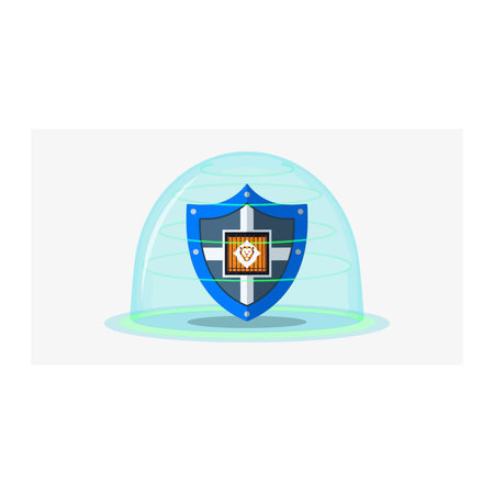 Shield icon in flat style isolated on white background. Security symbol vector illustration.