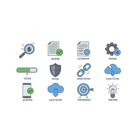 A set of modern flat line icons illustrating concepts related to data security, digital processes, technology, and business solutions, Set, Modern, Illustrating, Concepts, Related, Design, Businessのイラスト素材