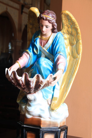 The Holy Marry statue, Chanthaburi, Thailandの写真素材