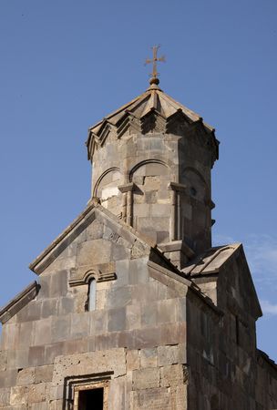 Tatev monastyr summer sunny day. Armenia.の写真素材