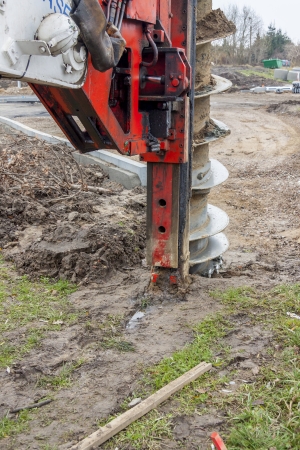 Big drilling machineの写真素材
