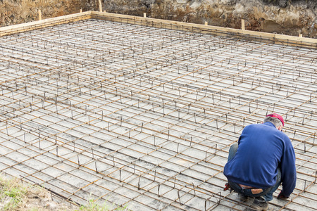 Reinforcement worker.の写真素材