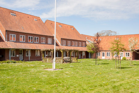 View on old town - Tonder in Denmark, Europe.