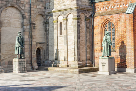 Ribe Cathedral (Church of our Lady) - Denmark, Europe.の写真素材