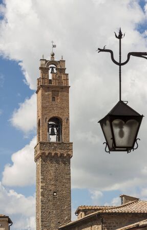 Montalcino in Toscany. City of wine.の写真素材