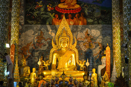 Beautiful Buddha images in Thailandのeditorial素材