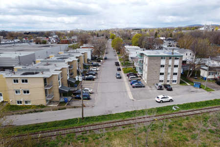Apartments in the cityの写真素材