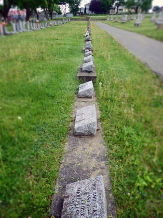 a catholic cemeteryの写真素材