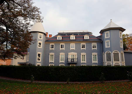 Montebello, Quebec: Parks Canada Manoir-Papineau National Historic Siteのeditorial素材