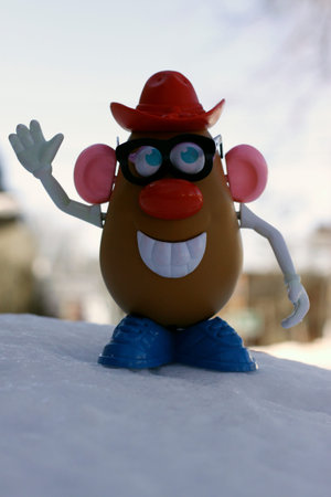 The Mr. Potato Head toy from Hasbroのeditorial素材