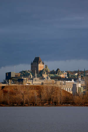 The Chateau Frontenac in Quebec Cityのeditorial素材