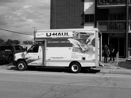 U-Haul, American moving and storage equipment rental companyのeditorial素材