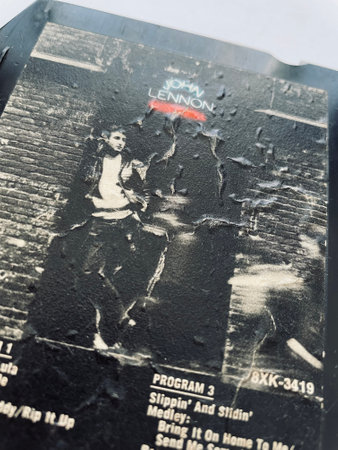 Old audio cassette with John Lennonのeditorial素材