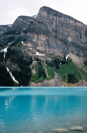 Lake Louise, Banff National Park, Alberta, Canada. Lake Louise is a freshwater lake in the Canadian...