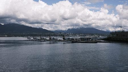 Harbor Air plane in Vancouver